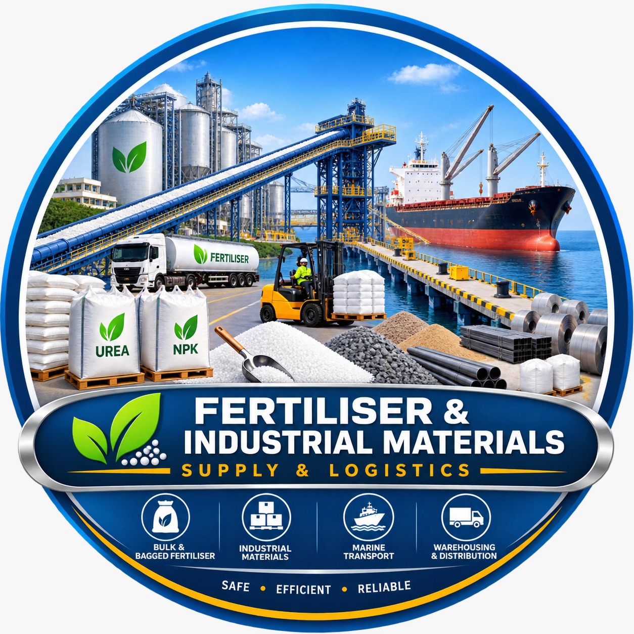 Fertiliser and Industrial Materials badge